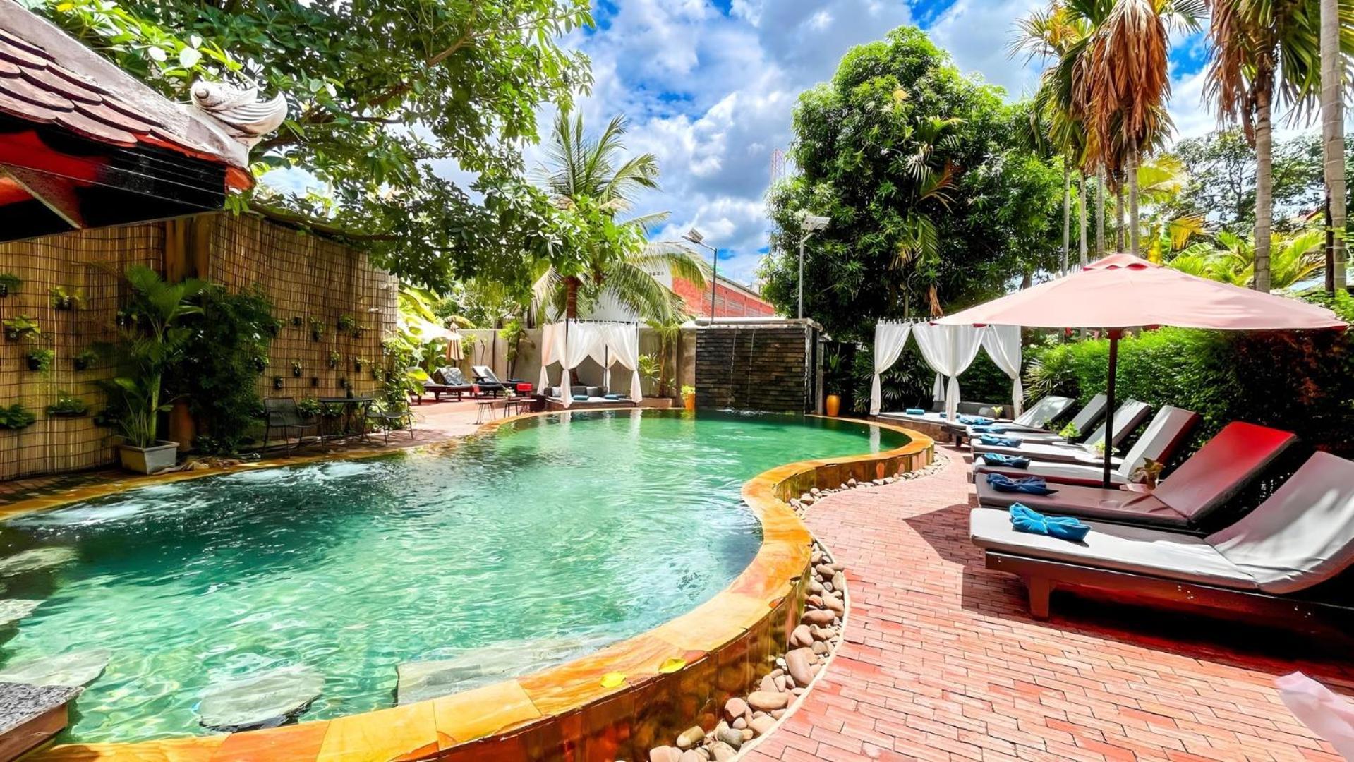 Central Privilege Hotel Sziemreap Kültér fotó